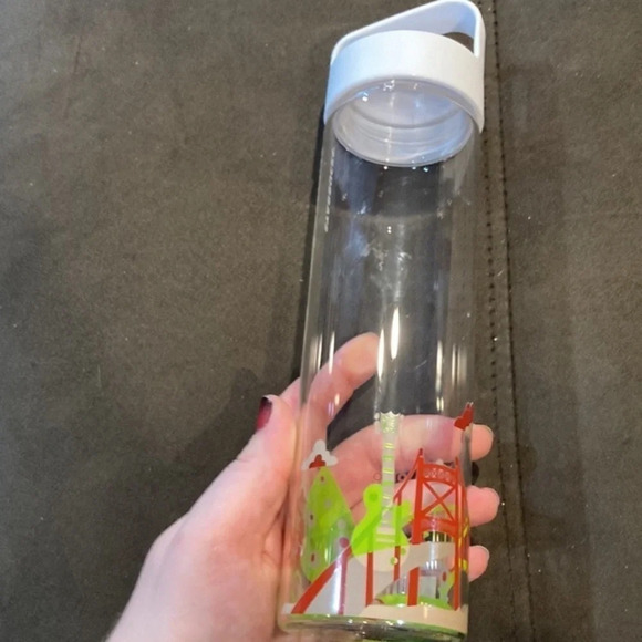 STARBUCKS Glass Bottle 18.5oz ‘You Are Here’ Collection — OHIO Collectible NWT - Picture 3 of 6